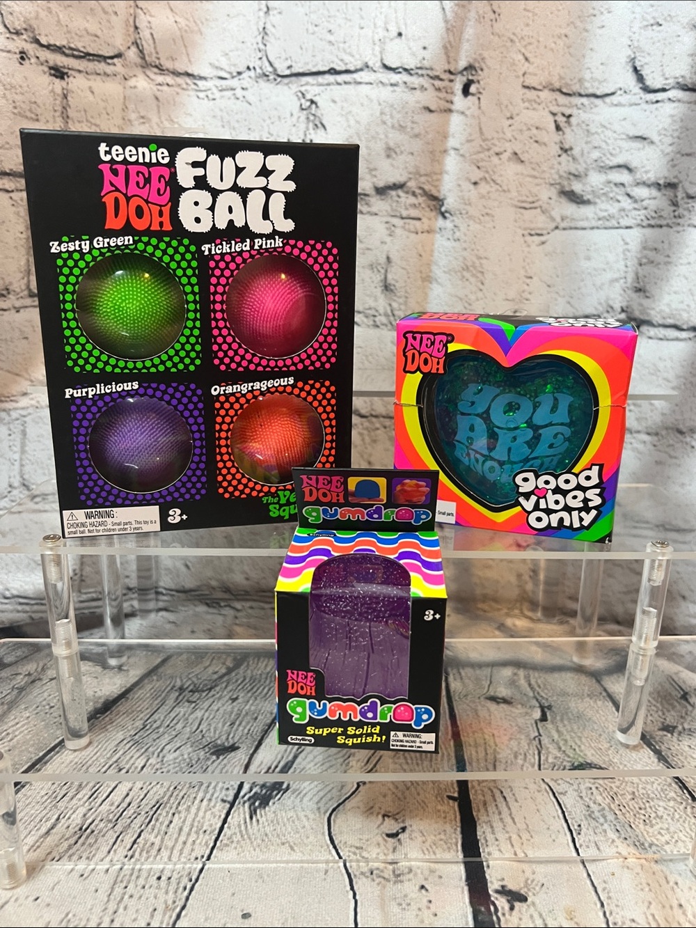 NIB!! Nee Doh Sensory Variety Toy Bundle